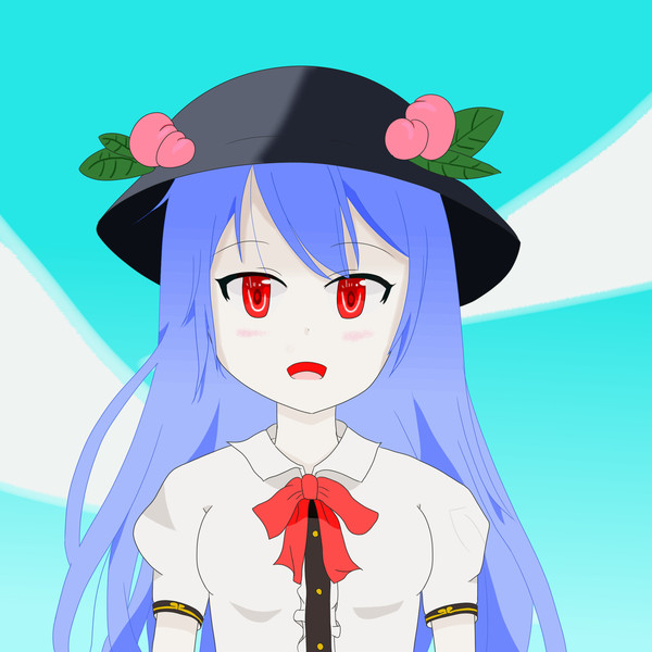 お絵かき　天子