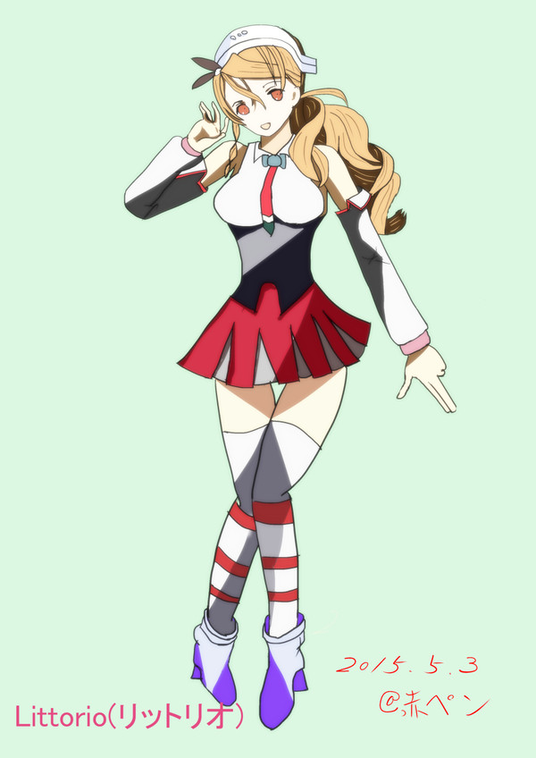 艦これ　Littorio(リットリオ)　模写