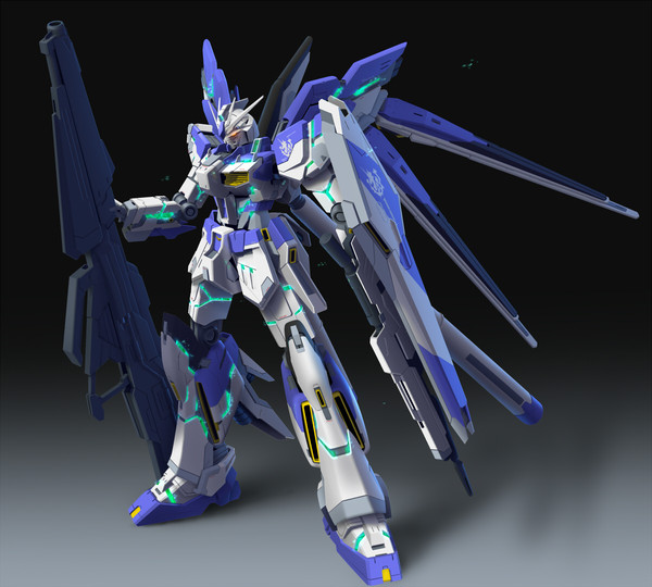 Hi-ν サイコフレーム露出仕様