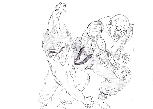 ドラゴンボール　悟空VSマジュニア