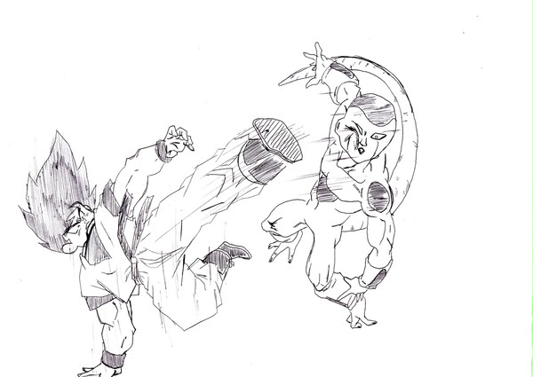 ドラゴンボール　悟空VSフリーザ