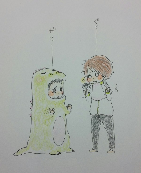 赤さんと緑くん