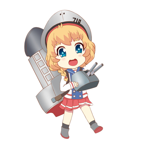 【战舰少女】基林Q版绘