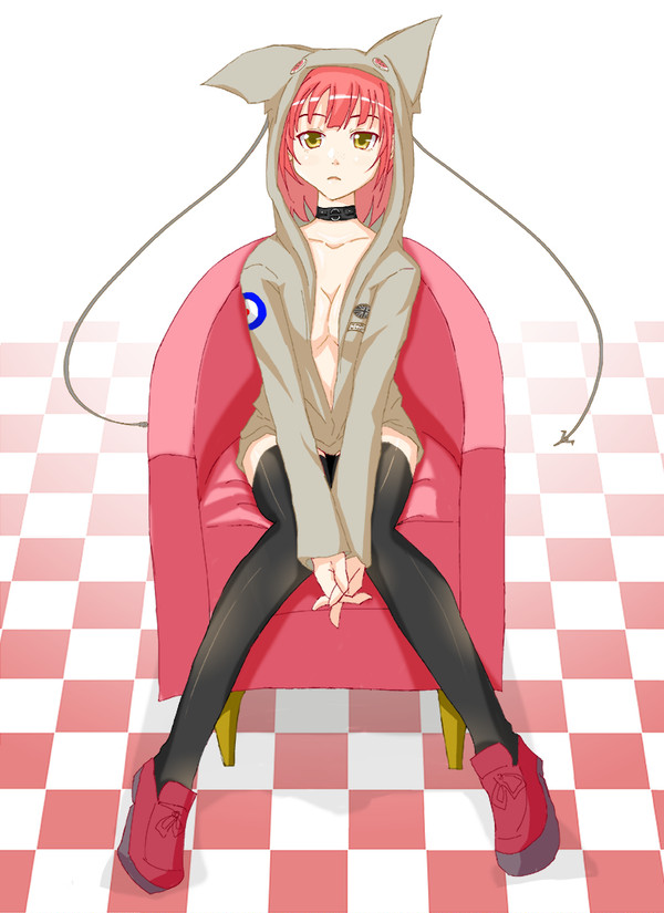 パーカーにニーソとかいいっすよね