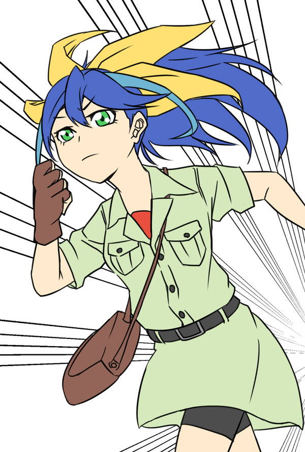 走るセレナ