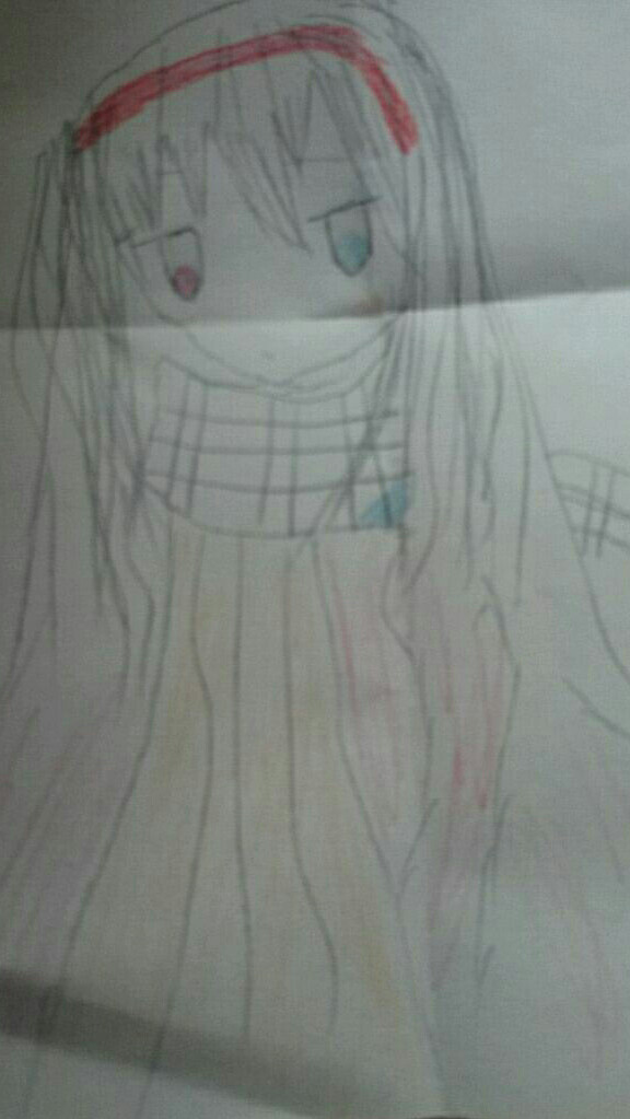 手書き女の子