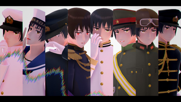 【MMDしゃち式三次創作】グループ100人達成お祝い企画