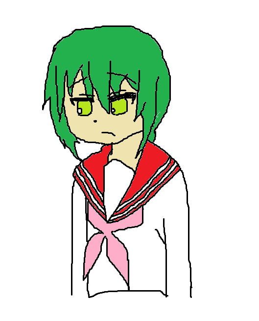 マウス描き　らき☆すた　岩崎みなみ
