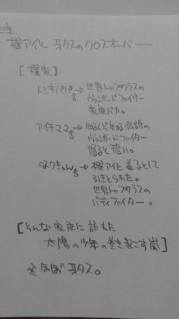 ガタケ無料配布：牙タス+櫂アイ
