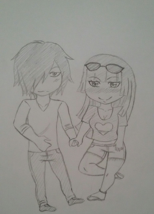 holding hands 