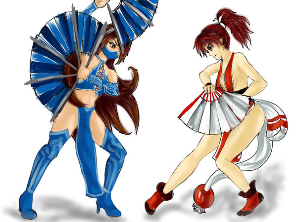 Kitana vs Mai
