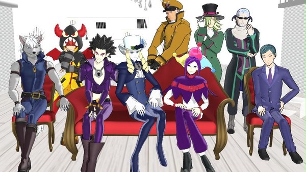 【MMD】悪役時代