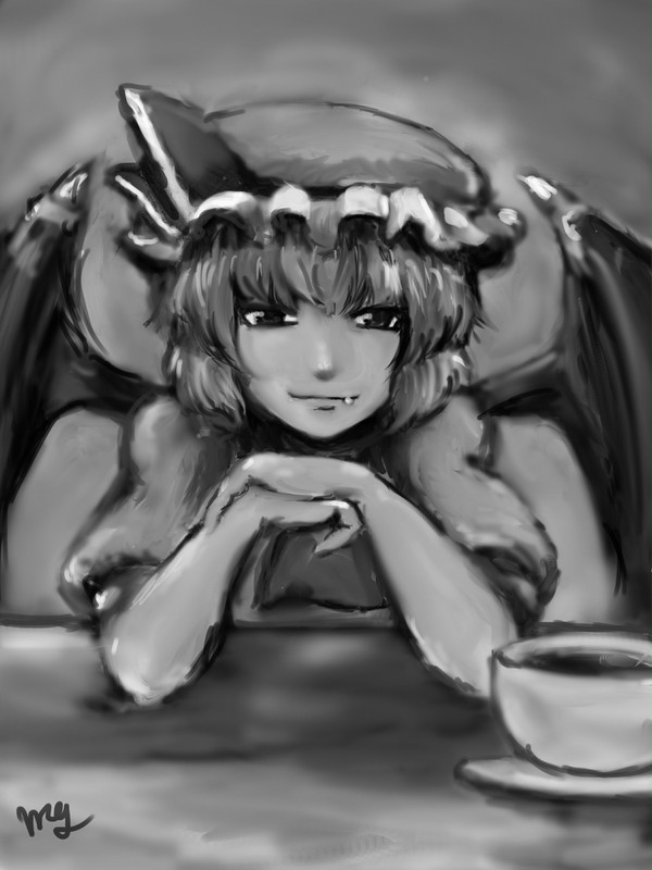 モノクロ　レミリア
