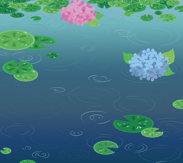 想い描く梅雨