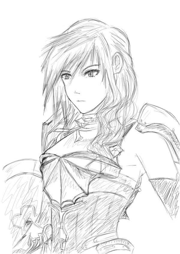 [模写?]ライトニング[Pixia]