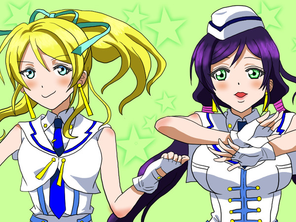絵里ちゃんと希ちゃん
