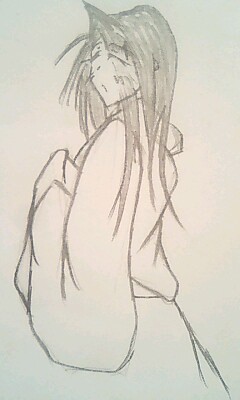 雨刀 静(うとう しずか) @いつも通り落書きオリキャラ