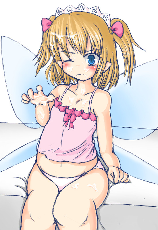サニーちゃんに牛乳飲ませてあげた