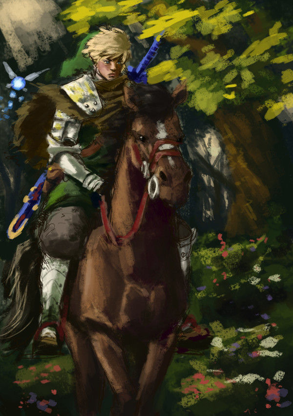 リンクと馬