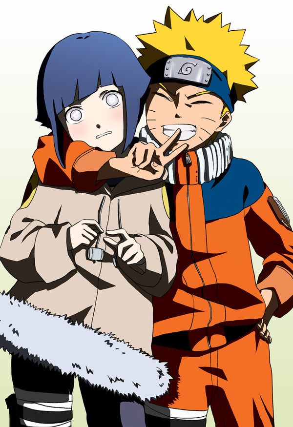 ナルトとヒナタ