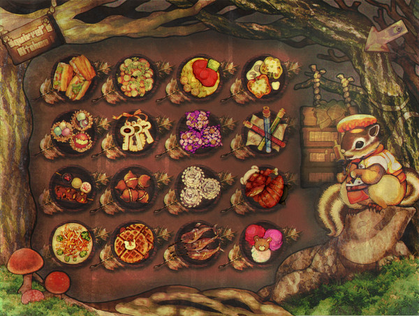 Squirrel's kitchen