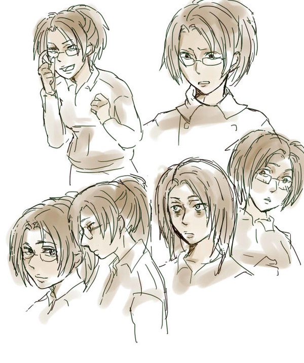 落書き　練習　ハンジさん愛