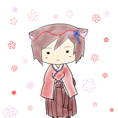 うちの子お絵描き