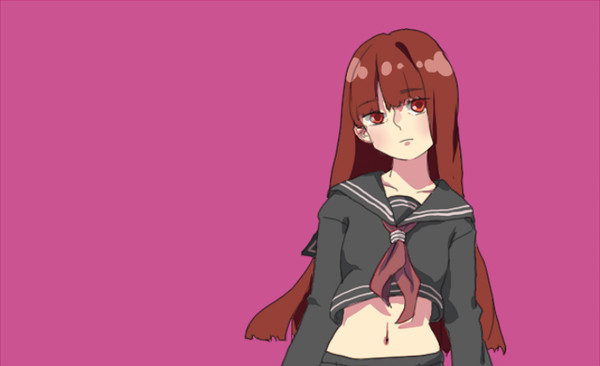 セーラー服の少女