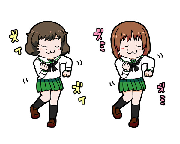 ｽﾞﾐ₍₍ (ง ˘ω˘ )ว ⁾⁾ｽﾞﾐ