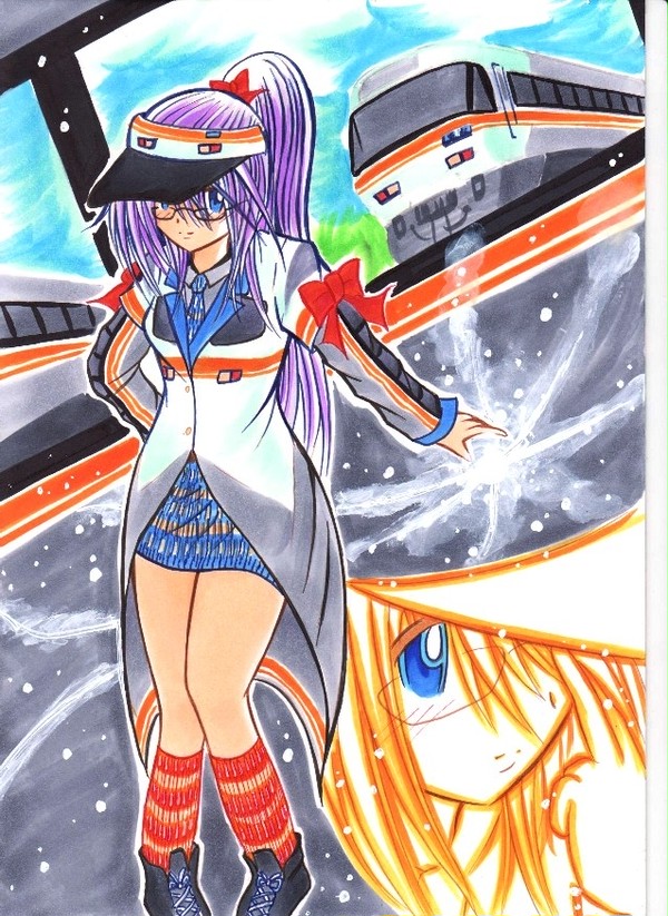 【鉄道擬人化】紀勢本線・特急南紀【キハ85系気動車】