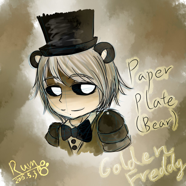 【FNaF】Paperplate（Bear）