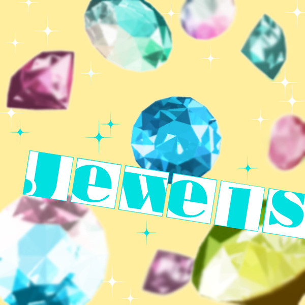 宝石っぽい素材