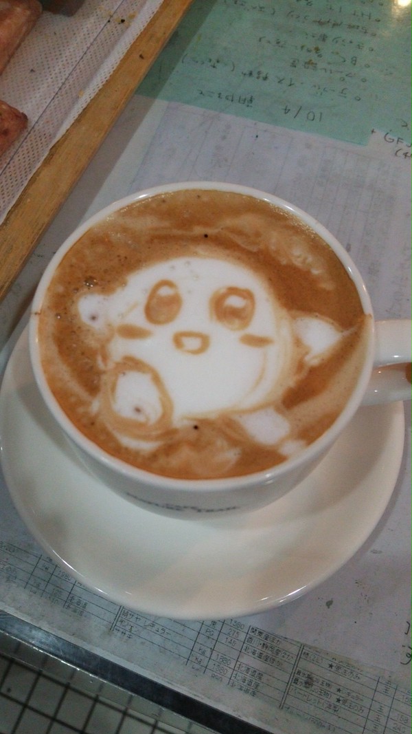 ラテアート(*´ω｀*)