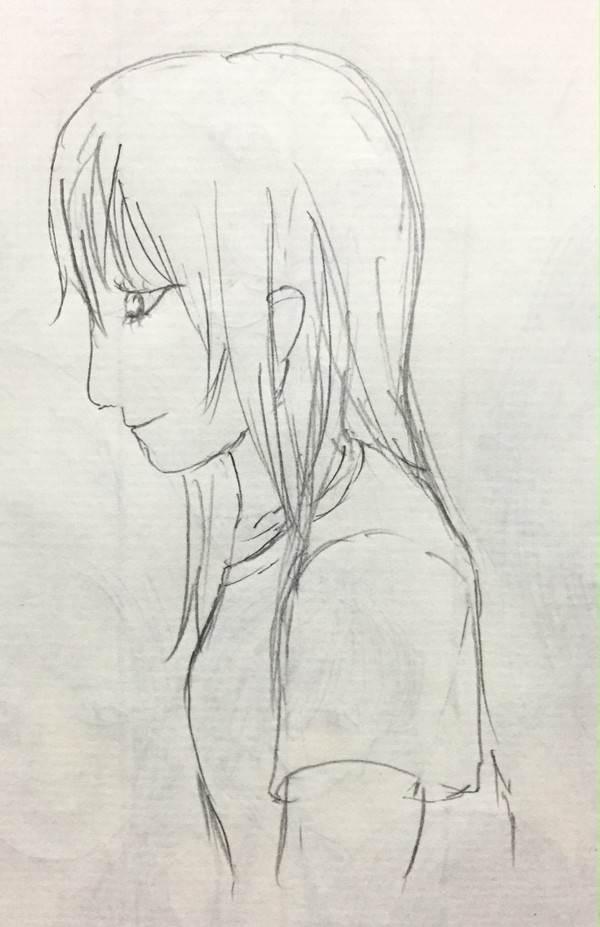 横顔
