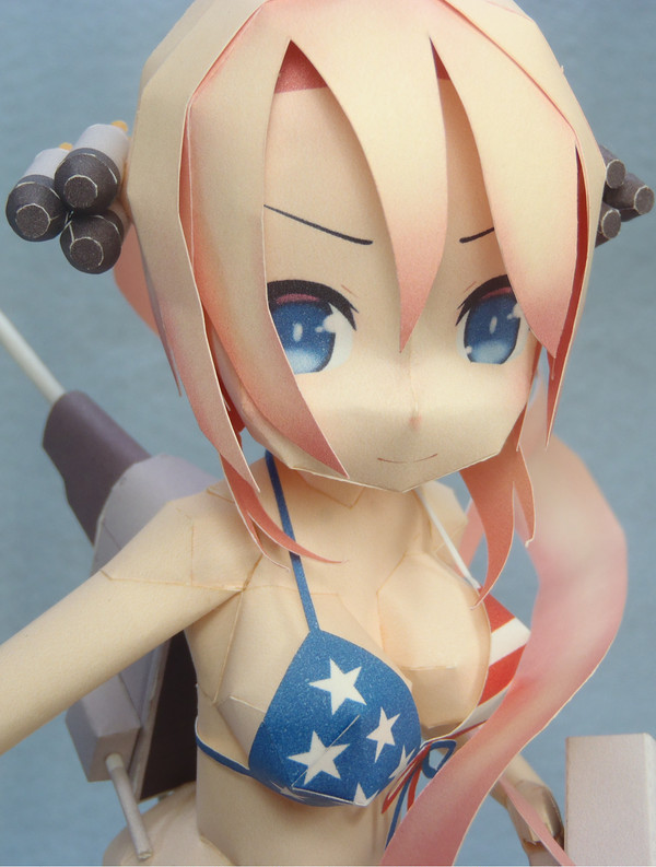 ペーパークラフト 戦艦少女 射水鱼(アーチャーフィッシュ)