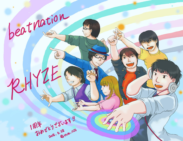 beatnation RHYZE　全員揃って一周年！！