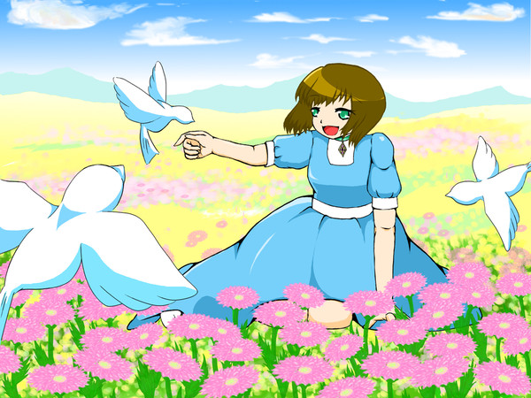 お嬢様風に