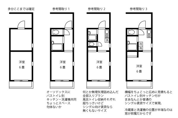 【間取り】Ｍマスの男子寮の構造を考察してみた
