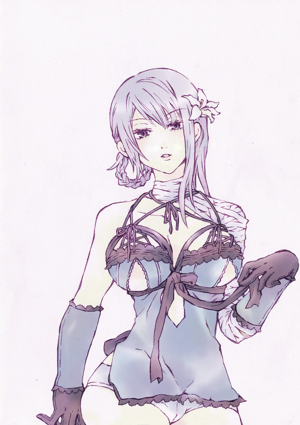 下着女注意