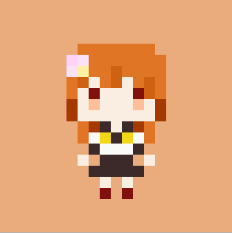 橘万里花 8bit ドット