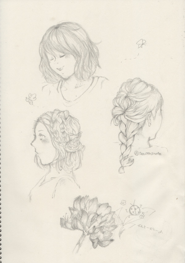 一日一絵5月分　Part1