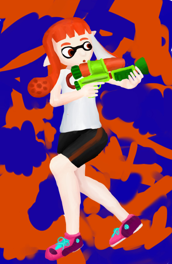 スプラトゥーンがでーたぞー！