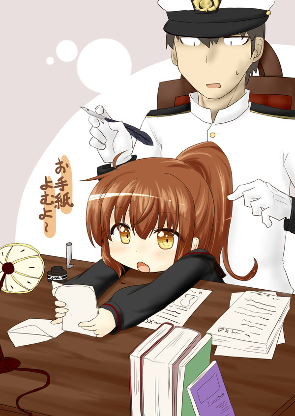 戦績表示のたびに特に意味もなく膝に乗ってくる