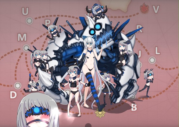 战舰少女夏季院长全家福~