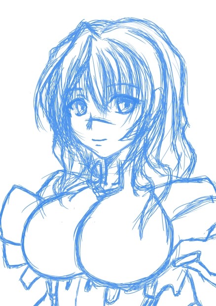 メアリ　習作