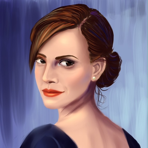 人物肖像临摹——Emma