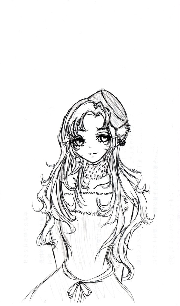 ロシア風（？）少女。