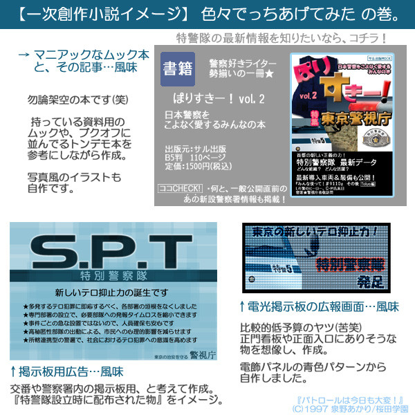【一次創作小説イメージ】色々でっちあげてみた