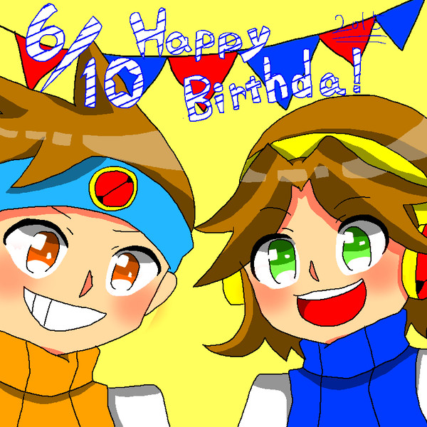 【ロックマンエグゼ】光兄弟お誕生日おめでとう！！