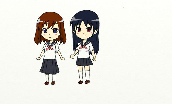 ちびりゅーか＆ちびとき